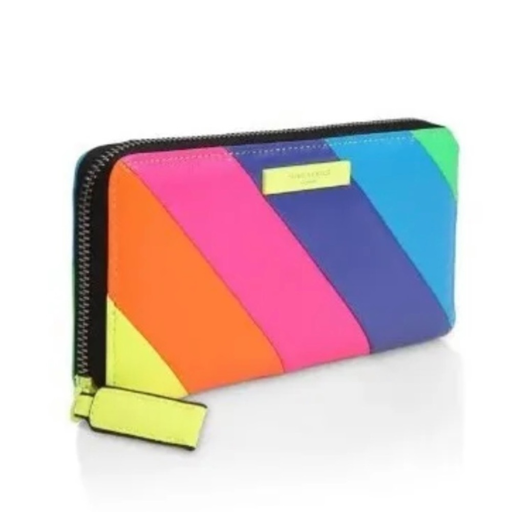 New, NWT Kurt Geiger Neon Wallet